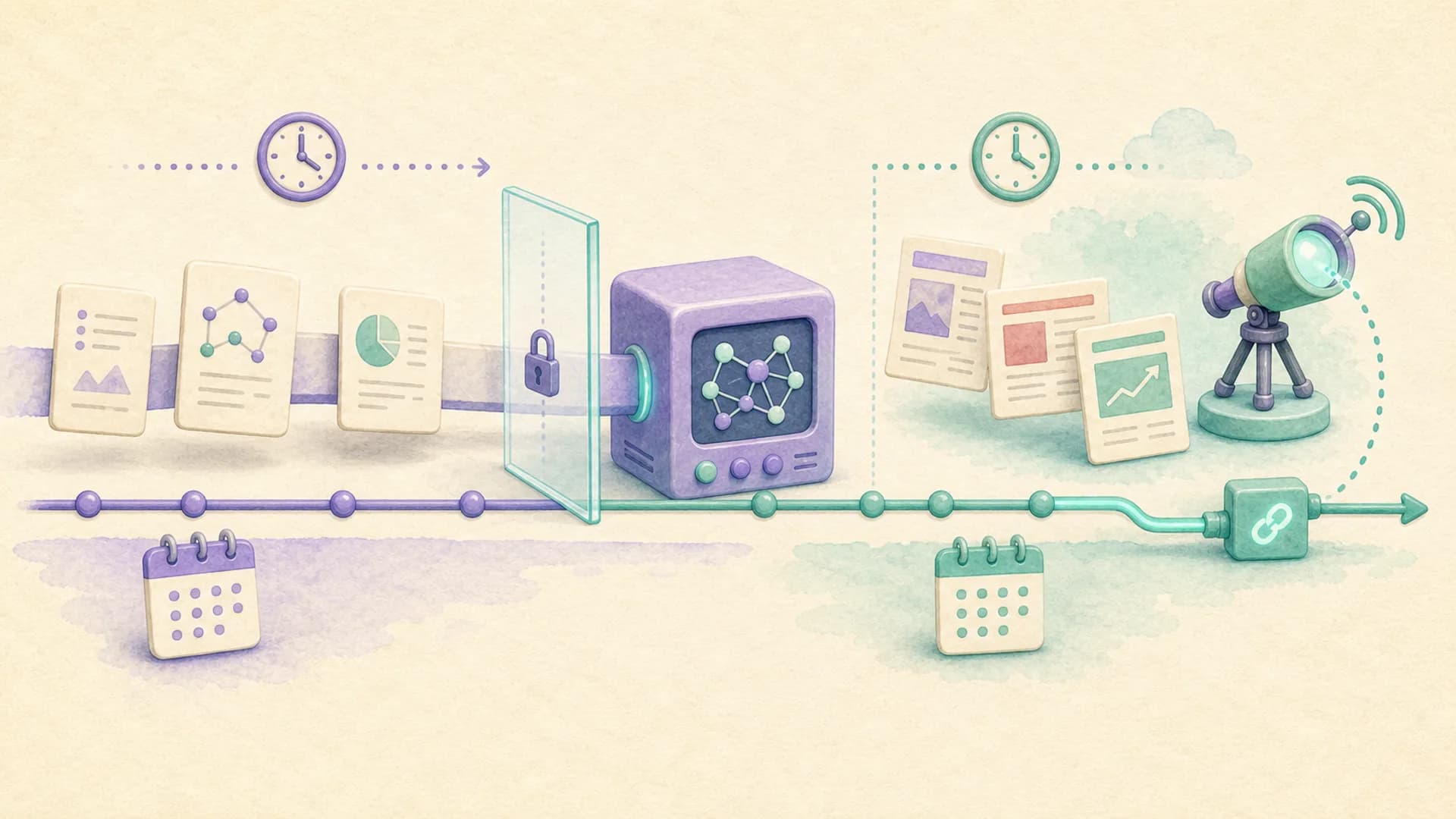 Illustration de la date de connaissance d'une IA et de ses limites d'actualité