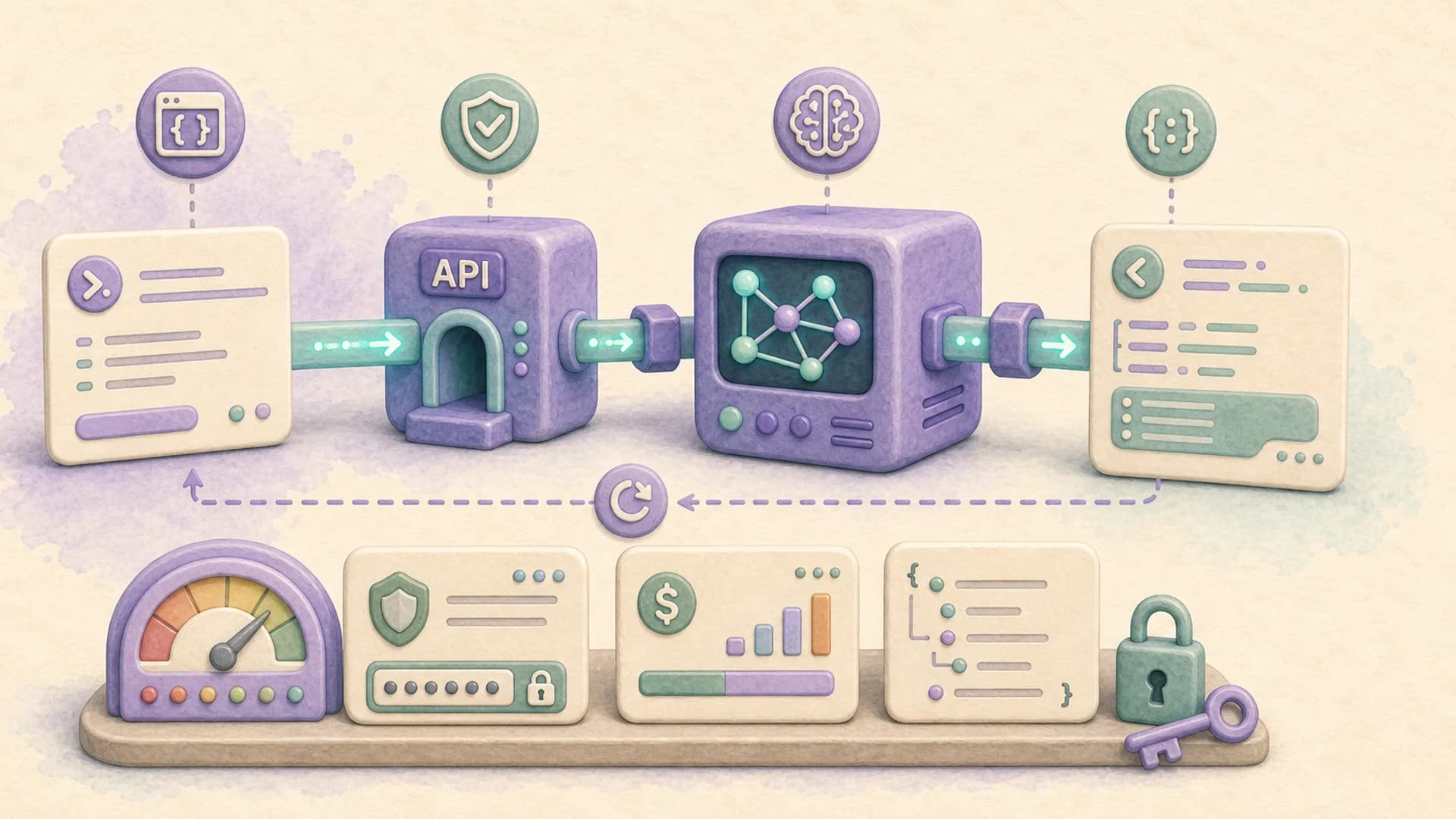 Illustration de l'utilisation de l'IA par API depuis son propre logiciel